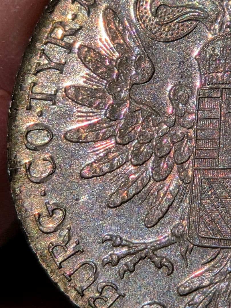 (プルーフ)オーストリア共和国　マリアテレジア　1ターレル銀貨再鋳貨　1780