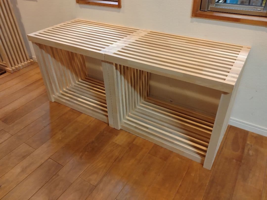 木製　ハンドメイド　オーダー　水槽台　テレビ台　棚　シェルフ　アクアラック熱帯魚