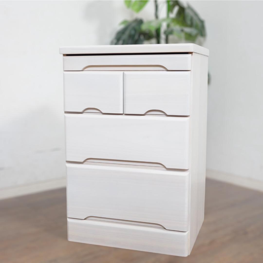 mayu　訳あり チェスト 収納 モダン 完成品 天然木 箪笥　タンス