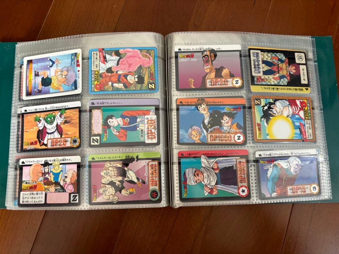 ドラゴンボールZ カードダスステーション　システムファイル　カード130枚付き