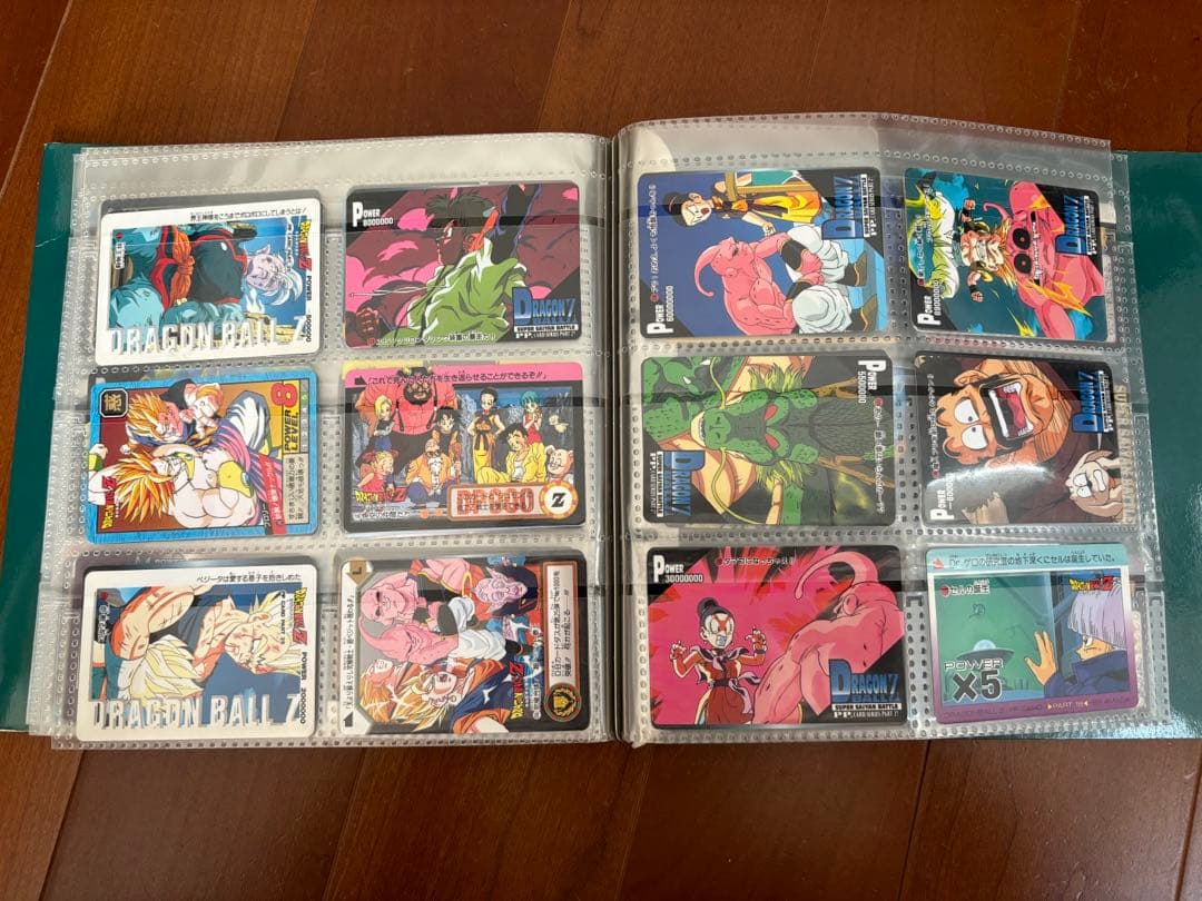ドラゴンボールZ カードダスステーション　システムファイル　カード130枚付き