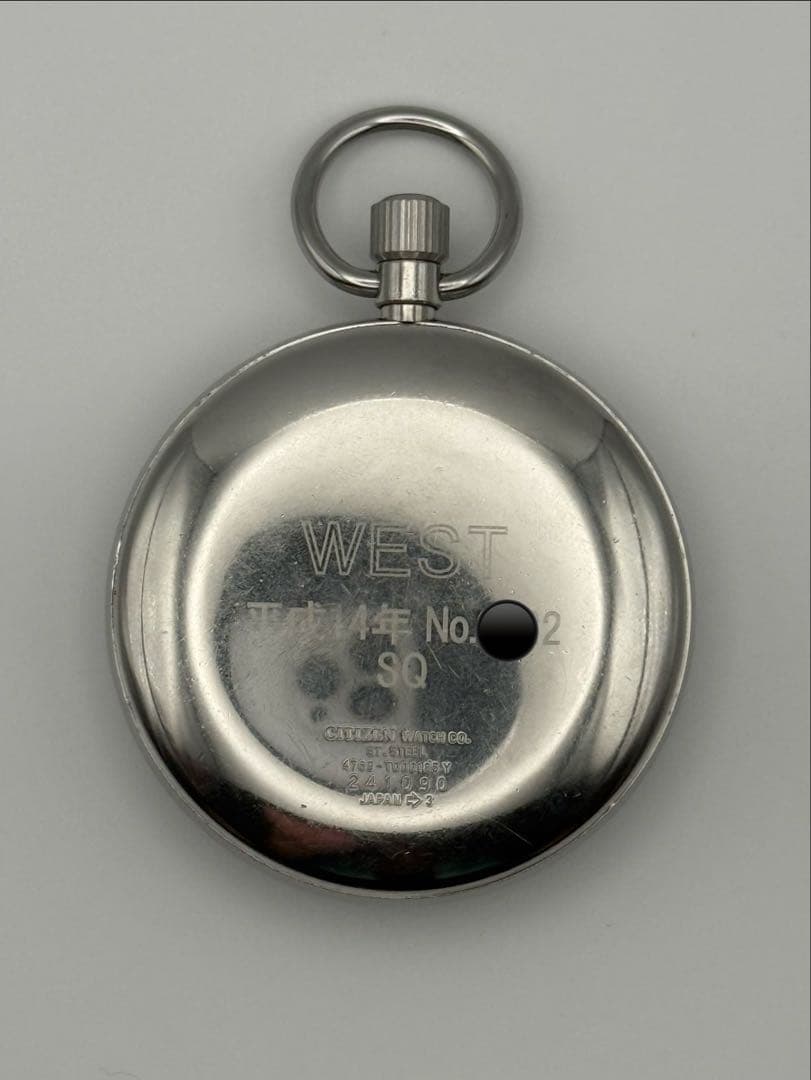 p*o様 CITIZEN JR 懐中時計　動作品A