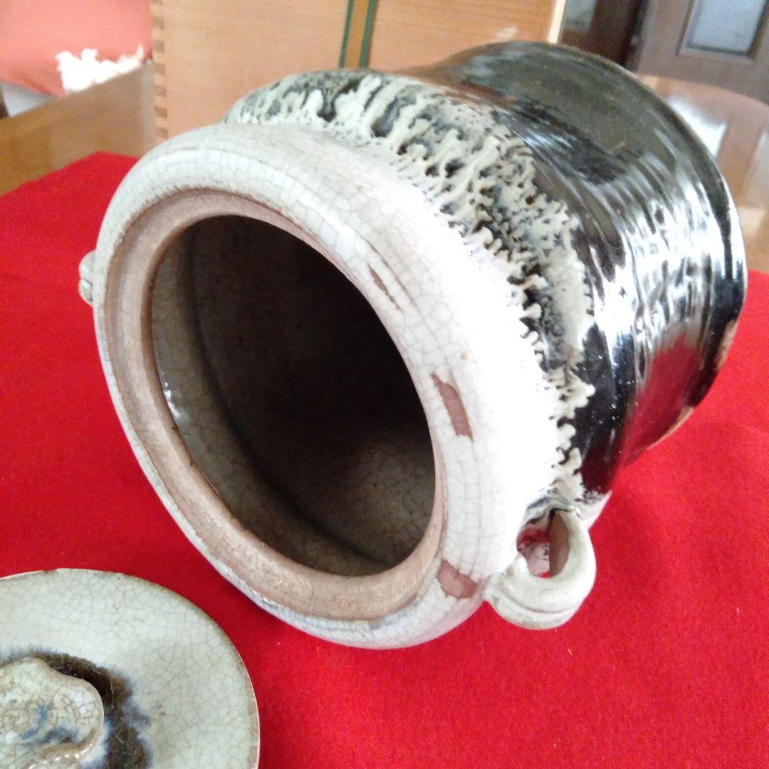 唐津焼仙鶴窯水指