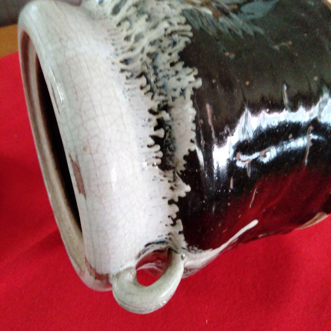 唐津焼仙鶴窯水指