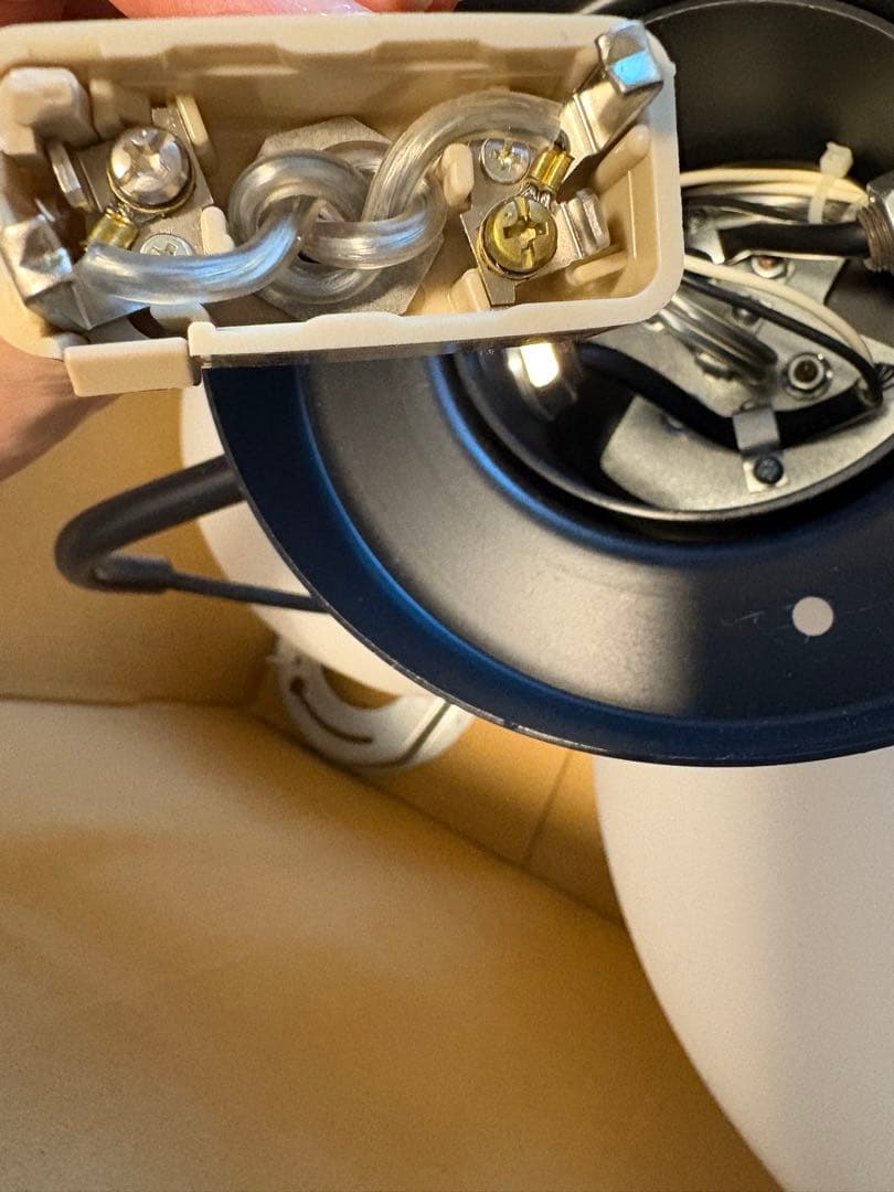 コ*タ様 Panasonic モディファイ　球形シーリングライト 大小2個セット