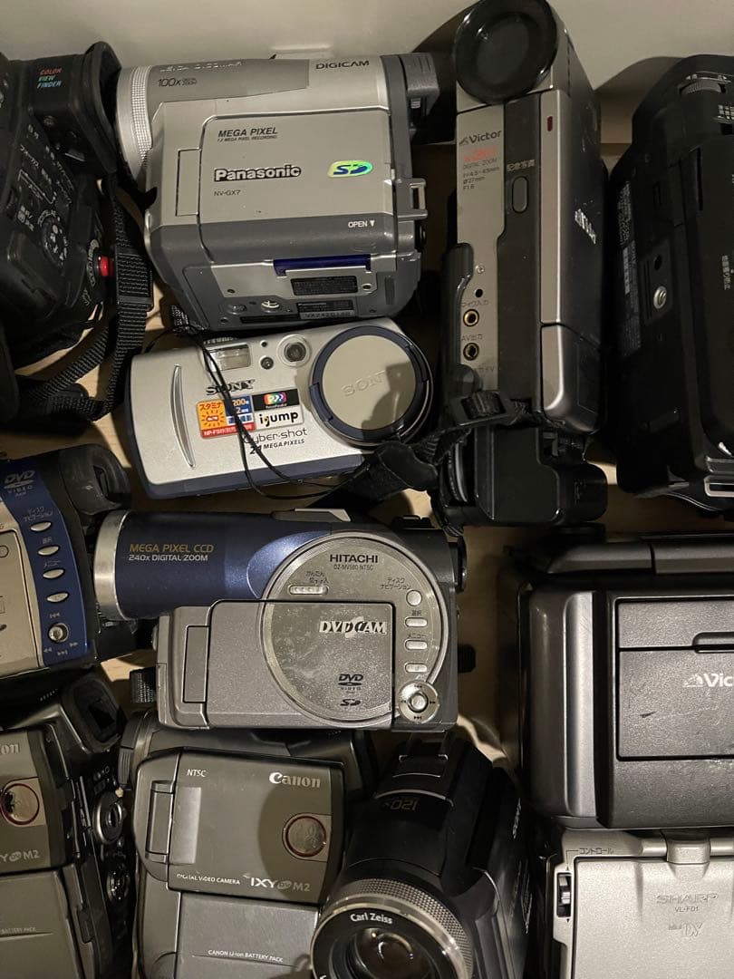 24台ビデオカメラまとめ売り