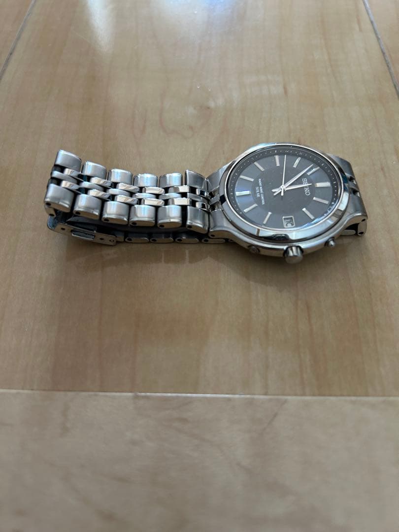 セイコー ドルチェ SADZ041 チタン 電波 ソーラー 定価130,000円