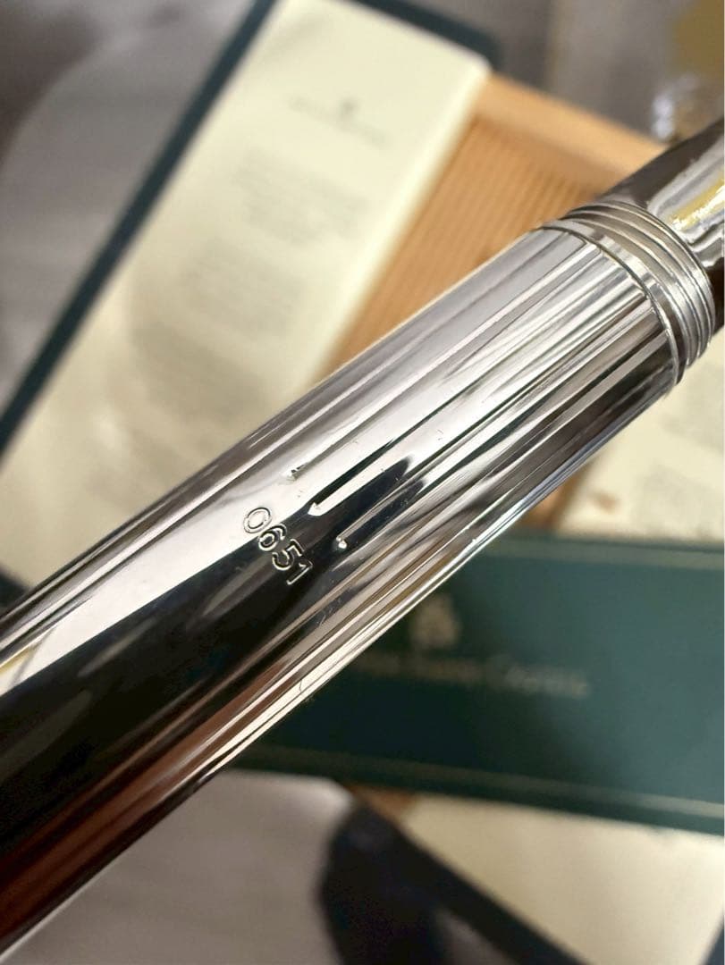 FABER CASTELL 旧ロゴ スターリングシルバー ボールペン