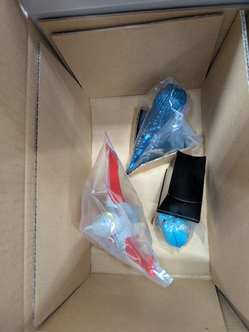 円谷英二生誕100年記念ソフビ.ゴジラ1964/ミニラ.ウルトラセブン。