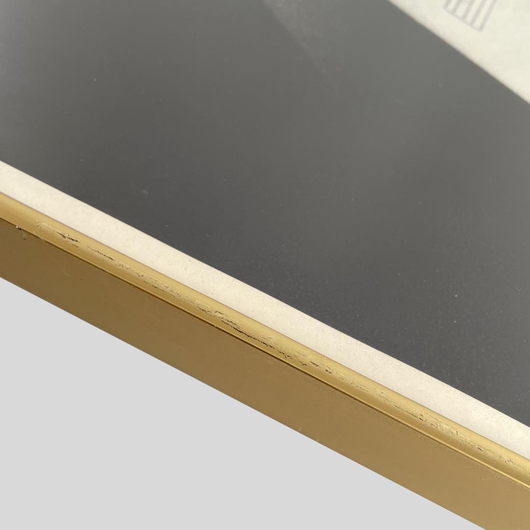 希少 1980s【マリオ・アバチ】 ヴィンテージ 額装 エキシビジョンポスター