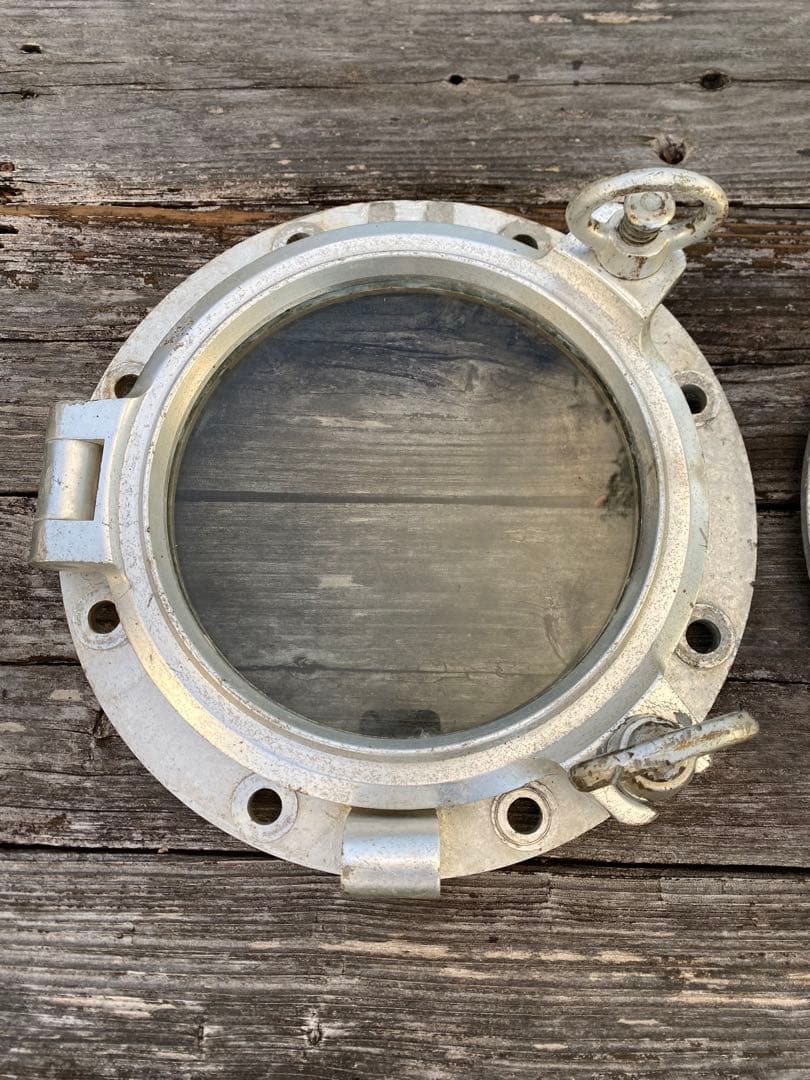 船舶丸窓 潜水艦丸窓 マリンインテリア 開閉式 丸窓 強化ガラス