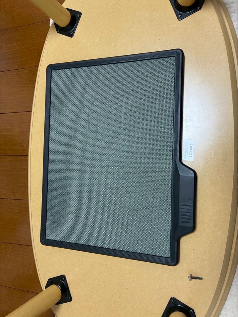 無印良品 楕円こたつ 幅97cm オーク材 kk01