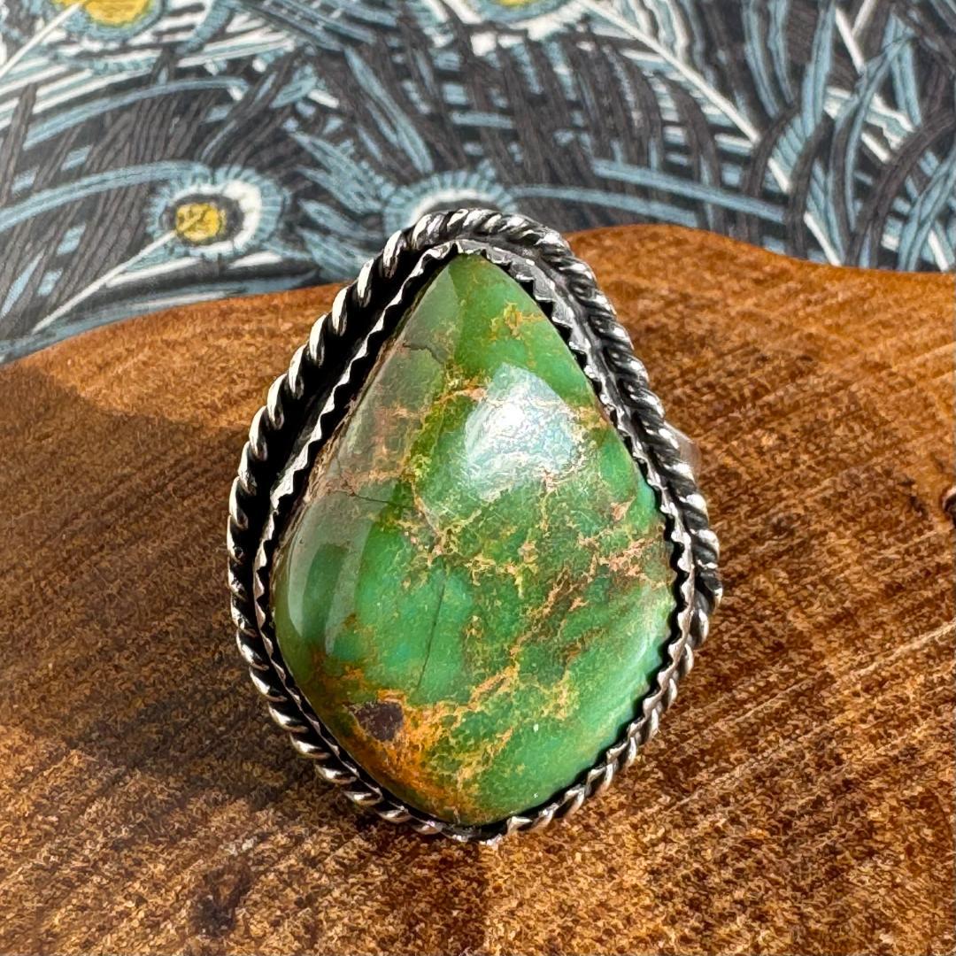 こ*め様 90年代　ヴィンテージ 　インディアンジュエリー　ターコイズ 　シルバ