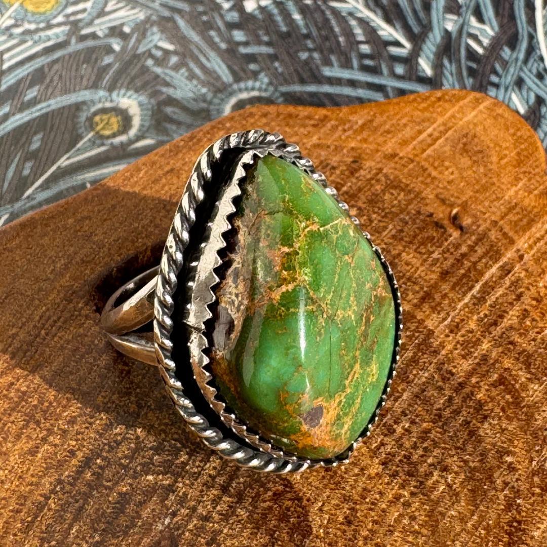 こ*め様 90年代　ヴィンテージ 　インディアンジュエリー　ターコイズ 　シルバ