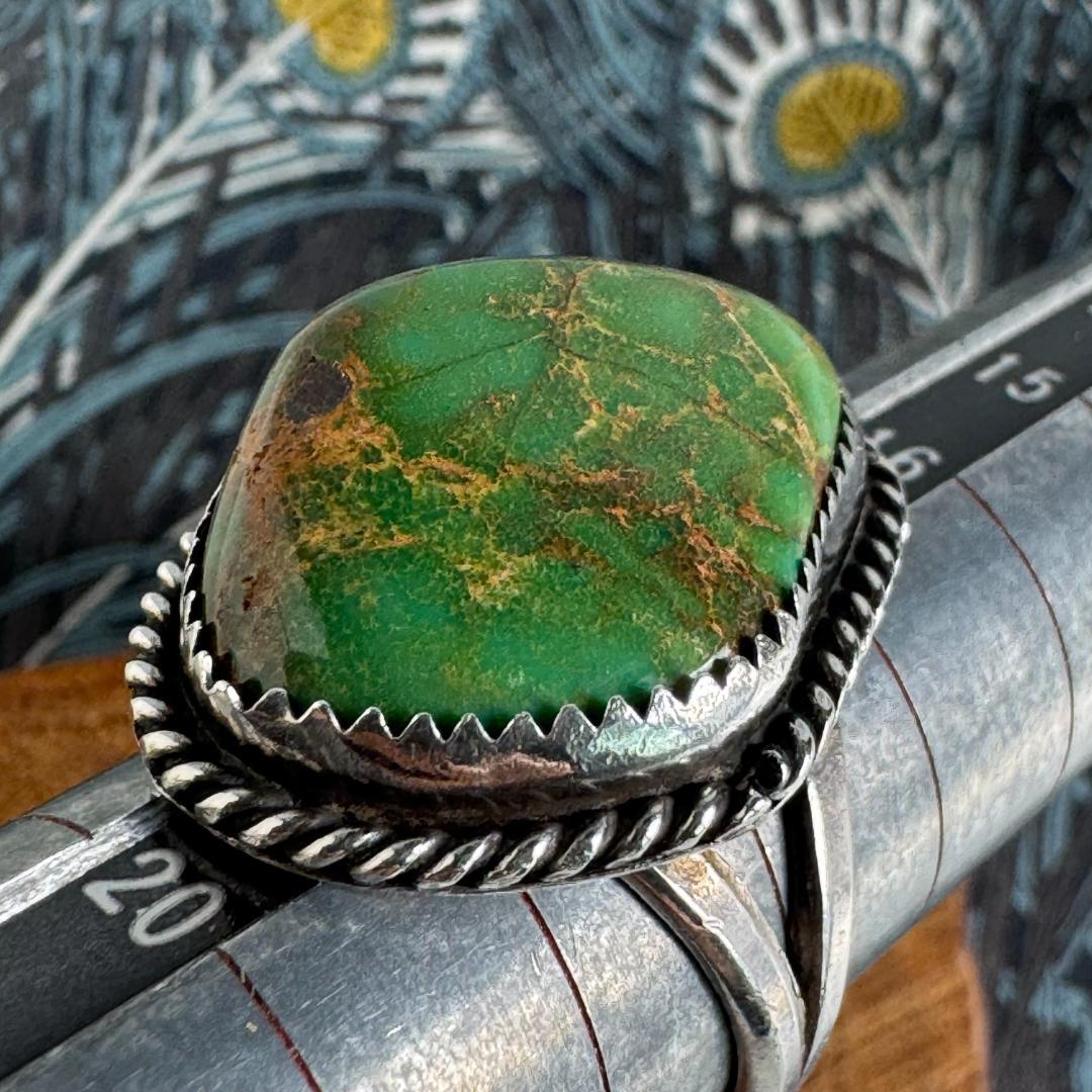 こ*め様 90年代　ヴィンテージ 　インディアンジュエリー　ターコイズ 　シルバ