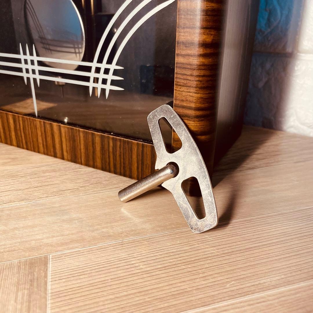 アイチ時計 AICHI 愛知 振り子時計 柱時計 掛時計 木製 レトロ 稼働品