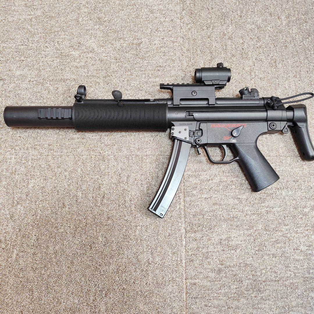 東京マルイ MP5 SD6 スタンダード電動ガン ドットサイト付き