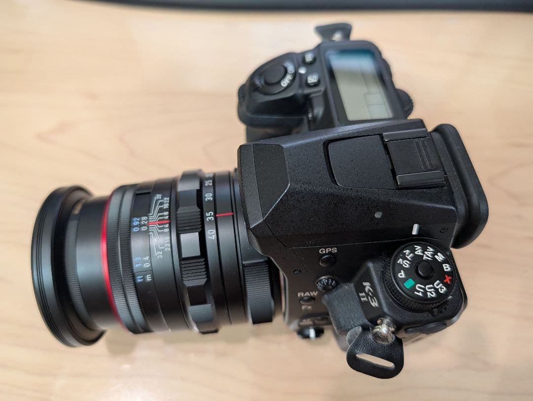 PENTAX K-3II +20-40 Limited 撮影枚数は4120 枚