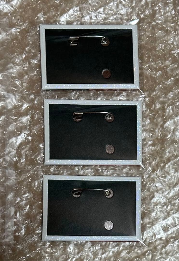 BLEACH ブレソル スクエア缶バッジ 黒崎一護 3点 未使用品