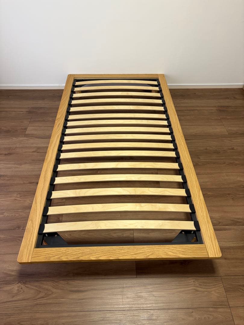 無印用品 ベッドフレームシングル オーク材