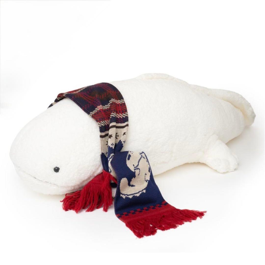 新品 京都水族館 マフラーつき オオサンショウウオぬいぐるみ雪ver 2025