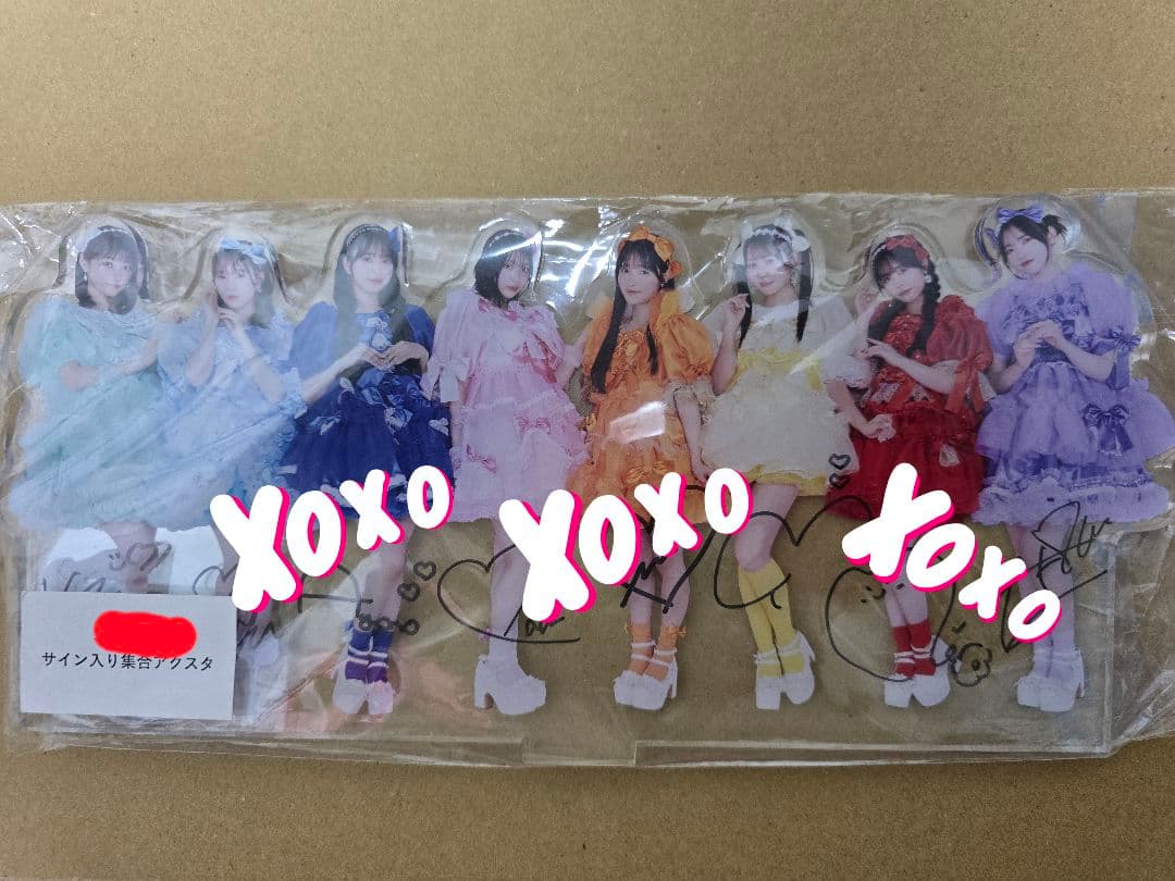 CUTIESTREET 全員サイン入り全員アクスタ