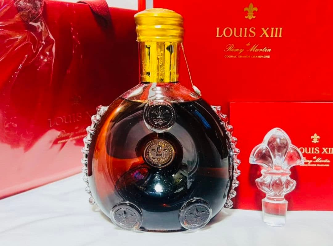 レミーマルタン ルイ13世 バカラ　替え栓・冊子・化粧箱・専用紙袋付き！ 未開封