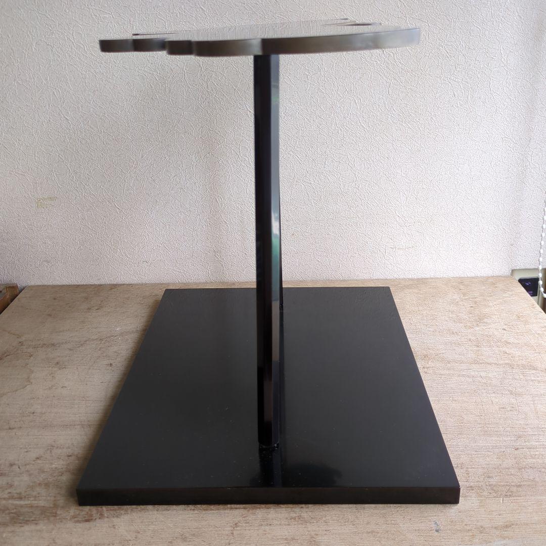 胡蝶棚 宗徧流 茶道具 在銘 組み立て式 漆器 茶道 真塗 銀縁 木箱