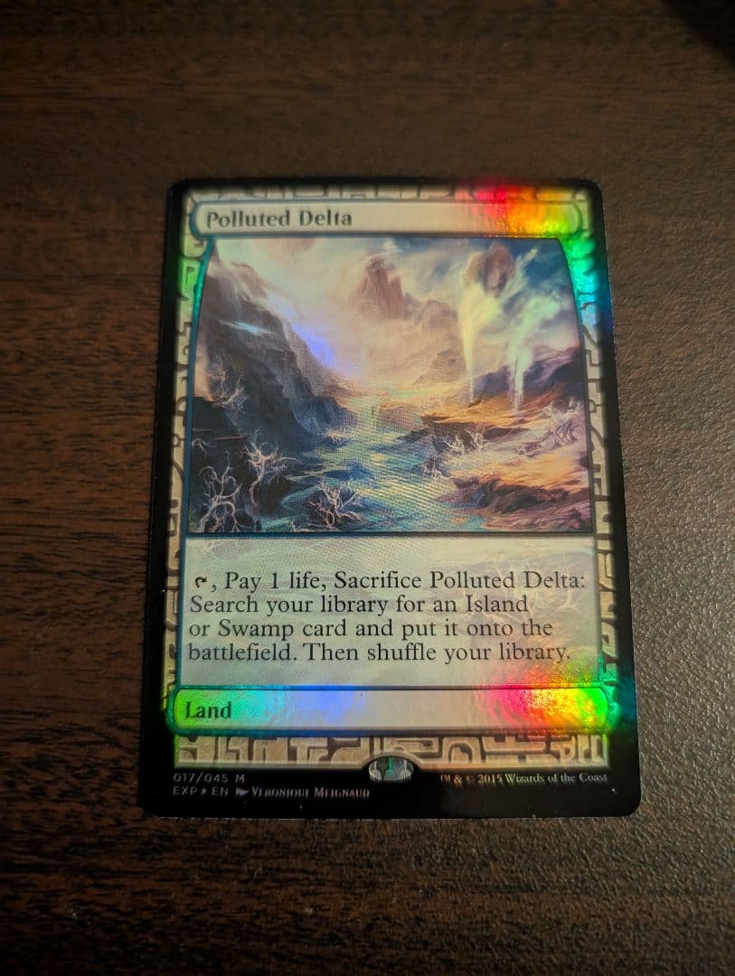 【汚染された三角州】【EXP】【foil】【ラスト1枚】