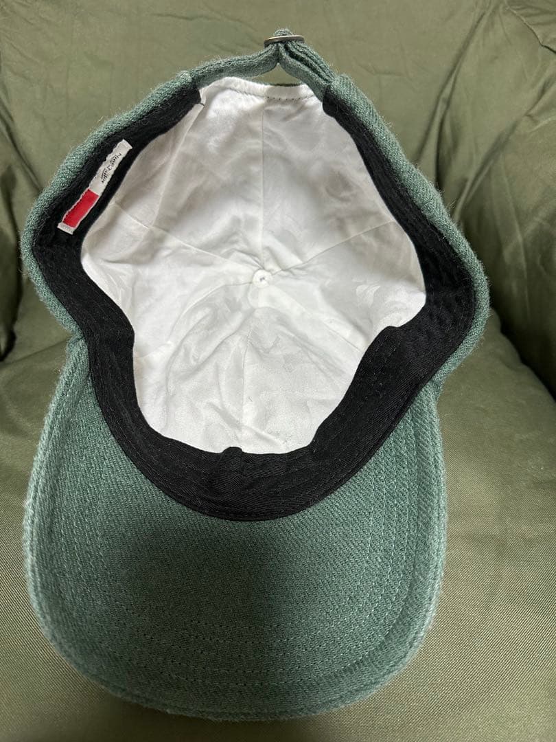 nine tailor roselle cap グリーン ベースボールキャップ