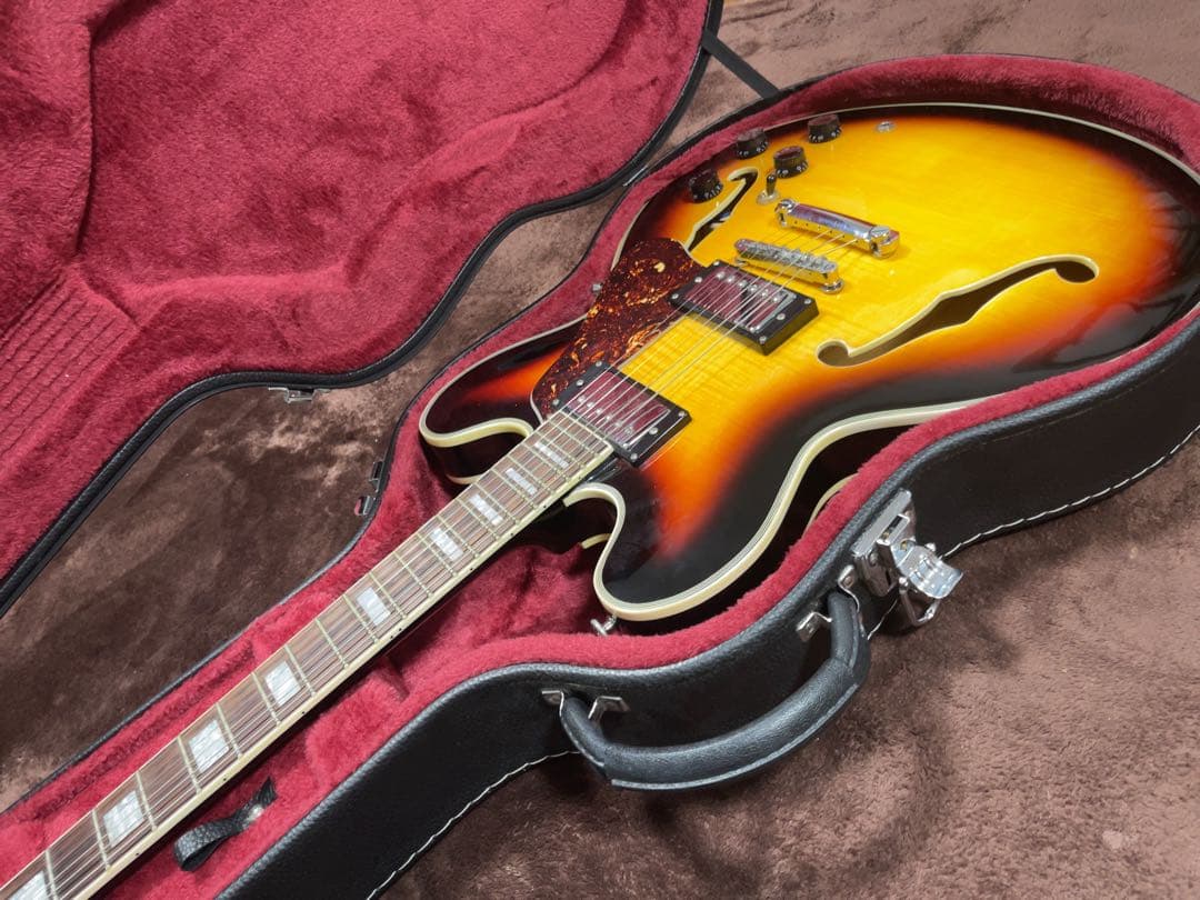 Gibsonタイプ 335セミアコギター