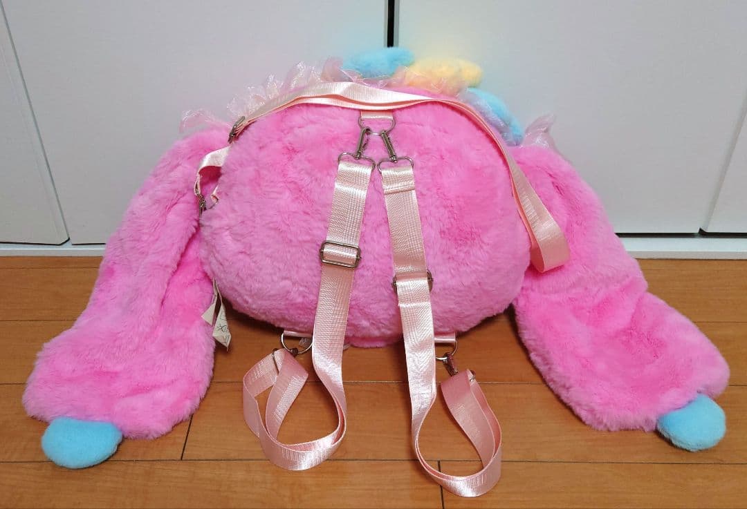 Babythree　バッグ　お顔リュック　シークレット　うさぎ　オイル目　バブ