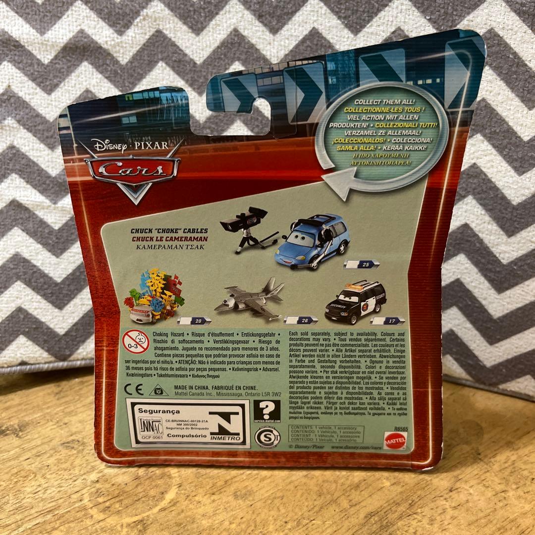 未開封　マテル カーズ　CHUCK CHOKE CABLES デラックス
