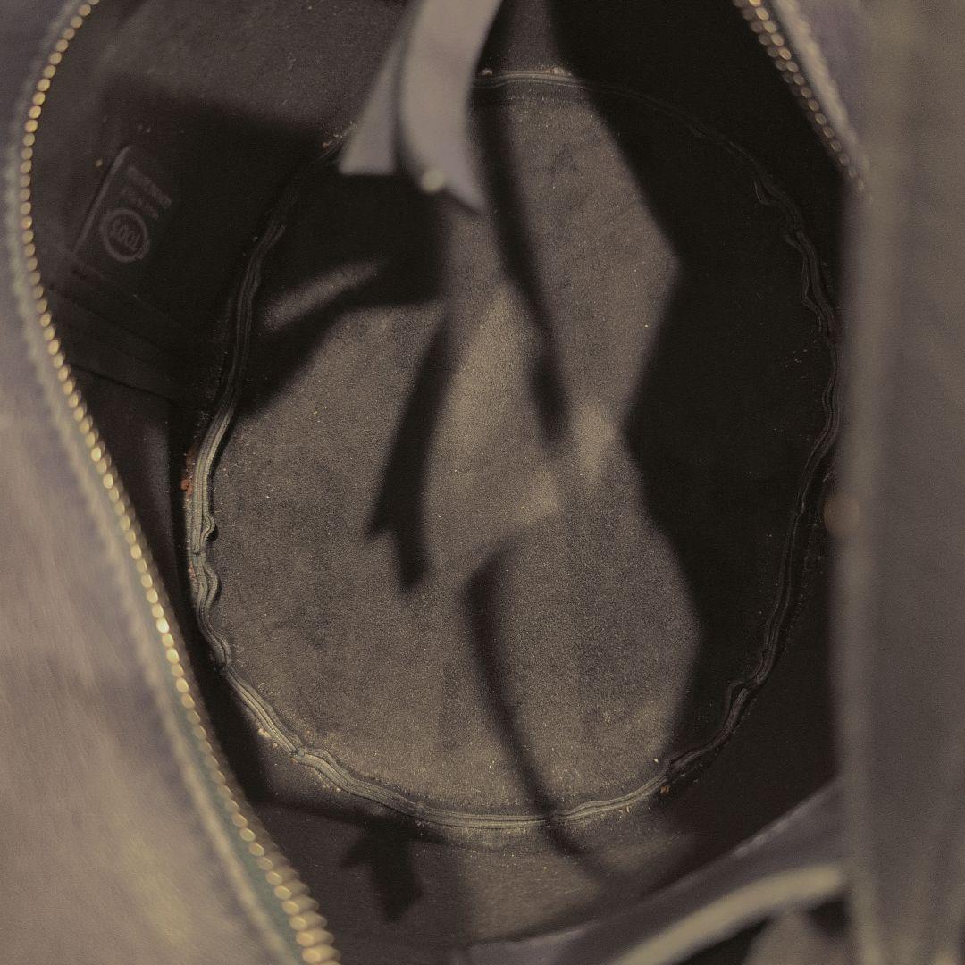 TODS バケツバッグ　ネイビー