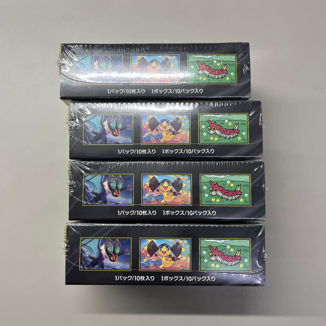 ポケモンカードゲーム MEGAドリームEX シュリンク付き 4BOX