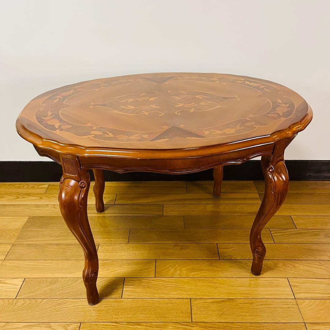 希少品　アンティーク　イタリア製　テーブル　コーヒーテーブル　送料込