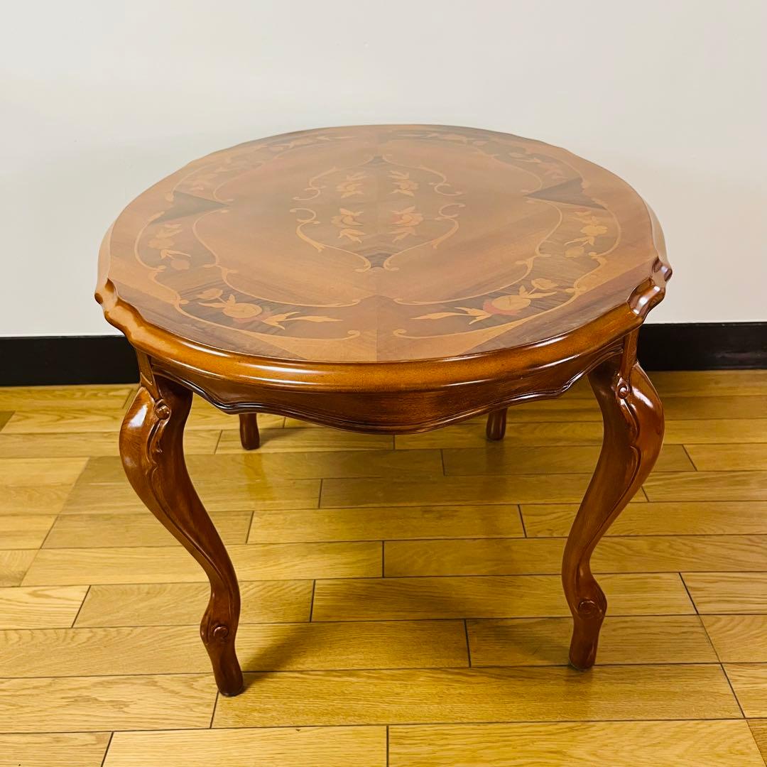 希少品　アンティーク　イタリア製　テーブル　コーヒーテーブル　送料込