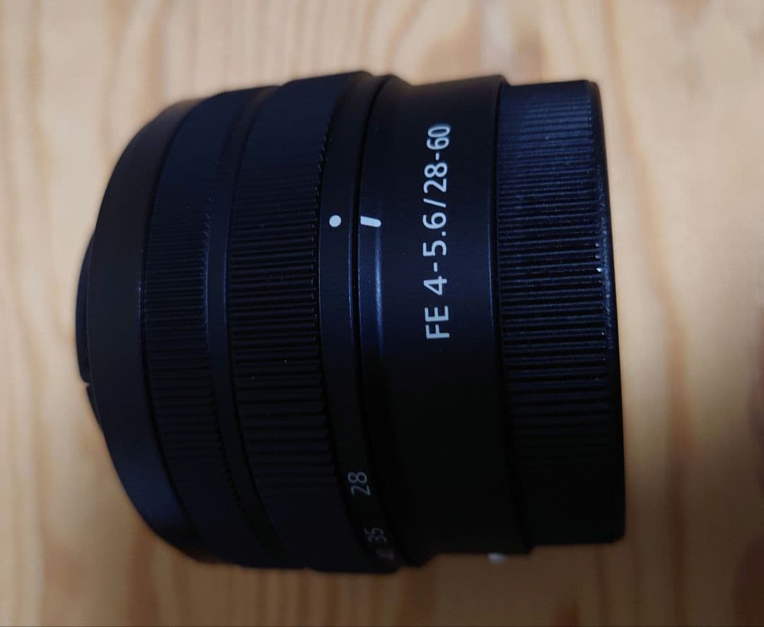 SONY FE 4-5.6/28-60 ズームレンズ　フィルターおまけ