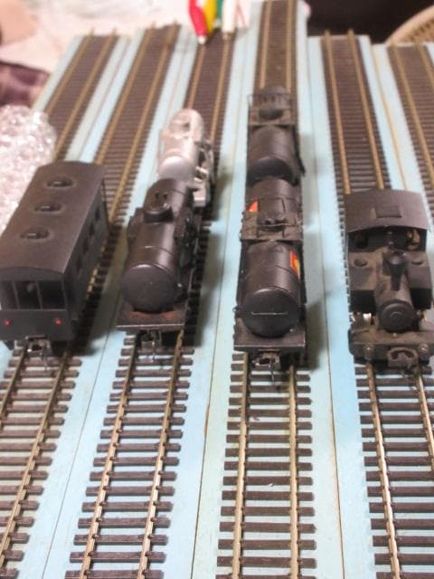鉄道模型（HOゲージ）入門 豆タンク列車セット （すべて金属製品です）