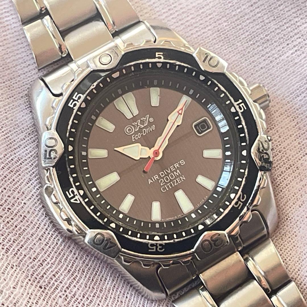 CITIZEN OXY AIR DIVERS 200m ECO—DRIVE