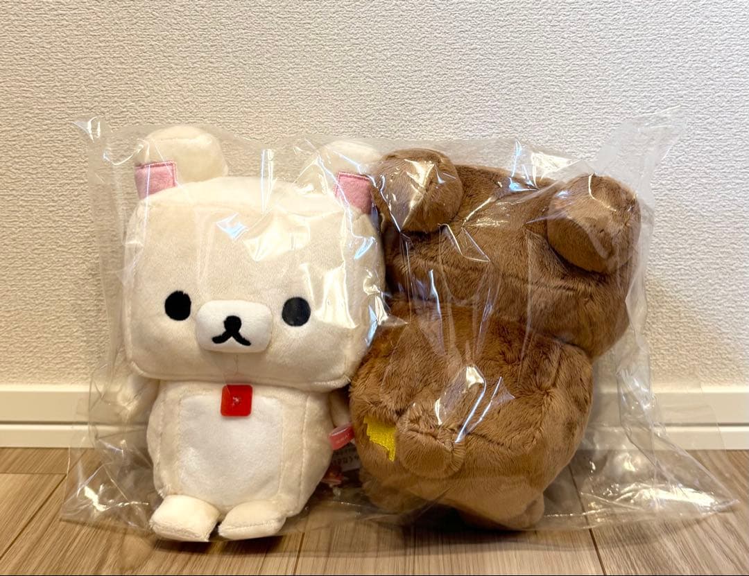 新品未開封　コリラックマ　チャイロイコグマ　ゲーミングぬいぐるみセット　カクカク