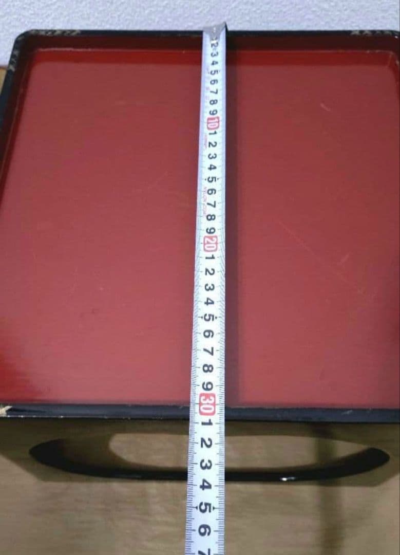 漆器　沈金金蒔絵　木製　脚付きお膳　大中小　御膳　殿様膳　本膳　骨董　時代物