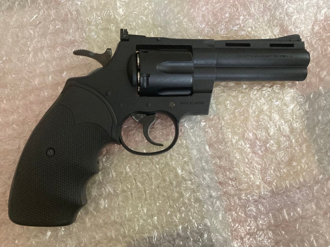 ジャンク　東京マルイ コルトパイソン 357マグナム 4インチ ガスリボルバー