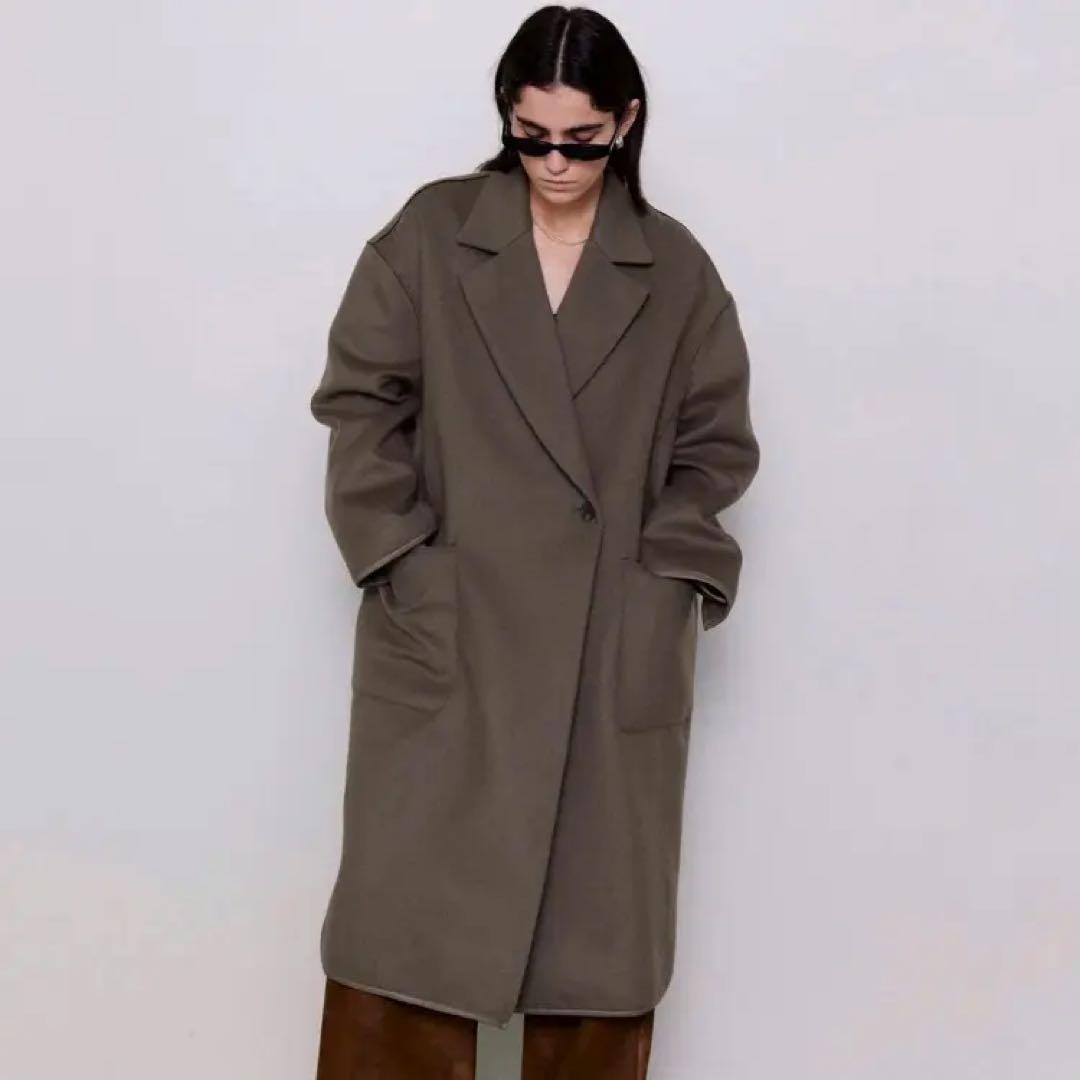 メゾンスペシャル　カシミヤビーバーチェスターコート