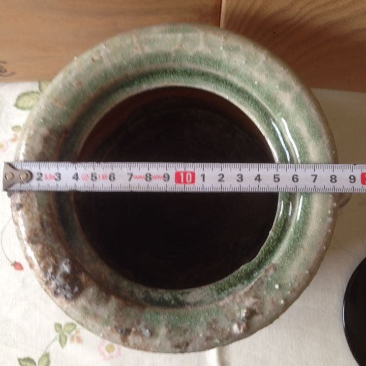 ¥78,000からお値下げ中　伊賀　耳付水差　宗慶書付　清水日呂志造