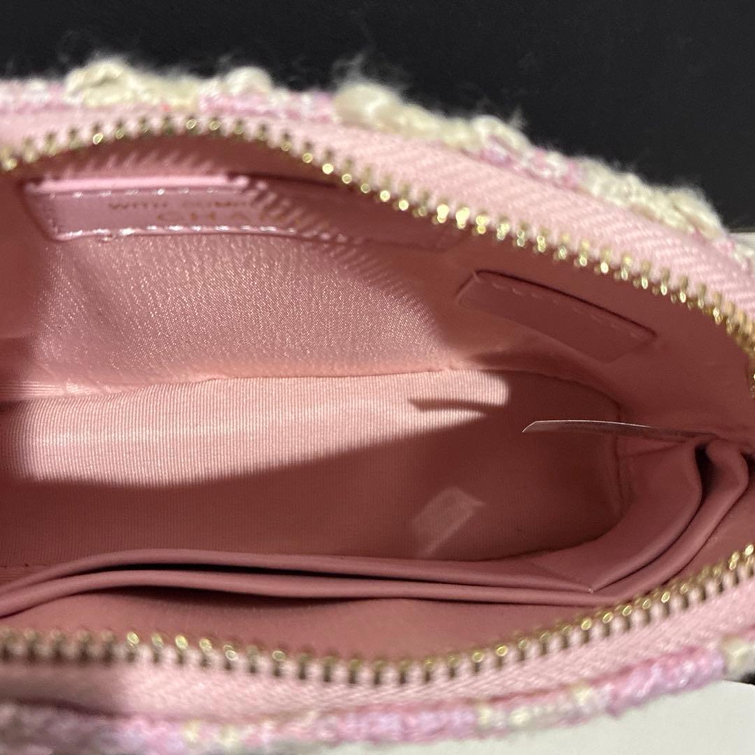 CHANELシャネル ショルダーバッグ チェーンバック　ノベルティ　ピンク