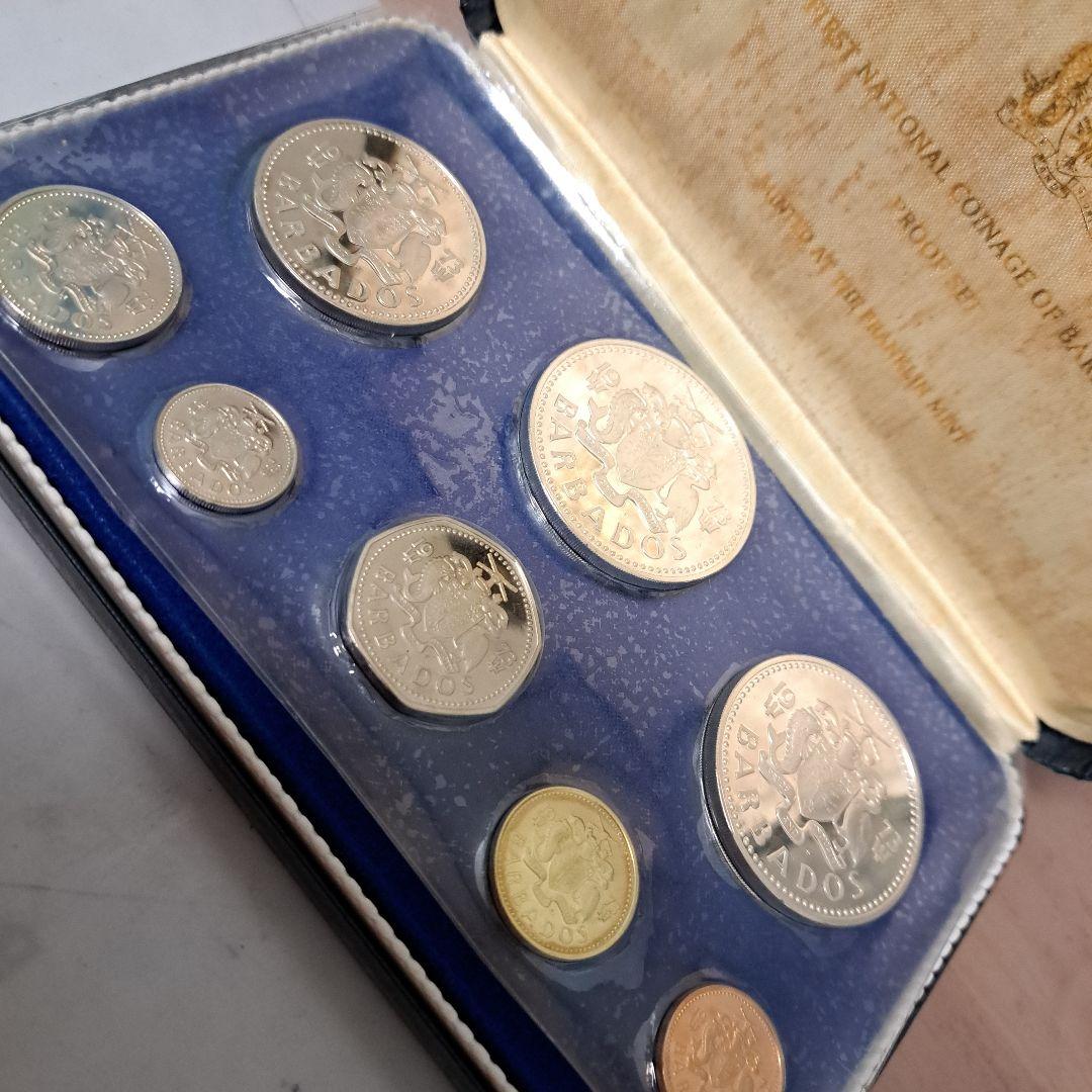 モ*ー様 1973 フランクリンミント バルバドス島 史上初の公式貨幣セット