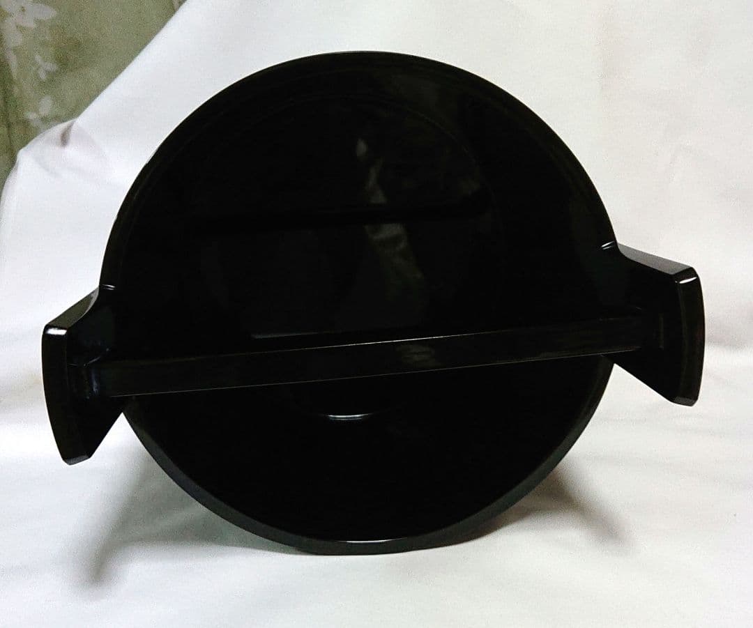 茶道具輪島塗手桶漆器 水指 A405