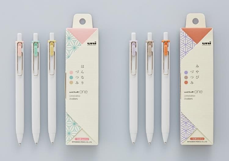 ユニボール ワン 和テイストカラー ★三菱鉛筆　0.38