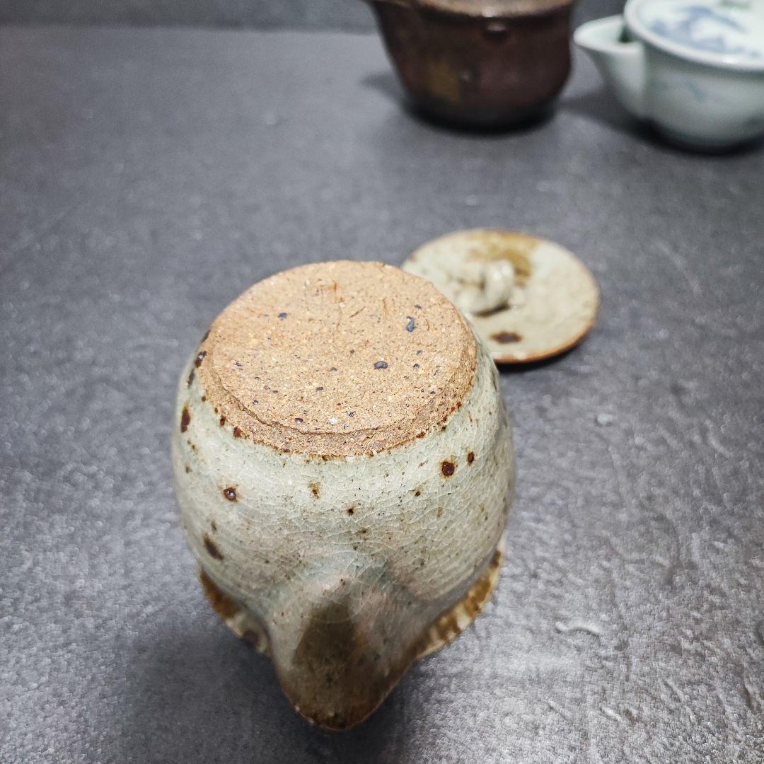 急須　宝瓶　備前焼　染付など　3点まとめ